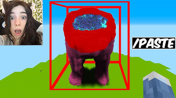 I Secretly Cheated Using An Auto Building Mod in Minecraft