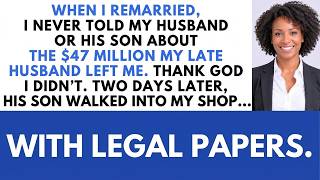 I Never Told My Husband I Had $47M—2 Days After Our Wedding, His Son Came For My Shop... | Willow...