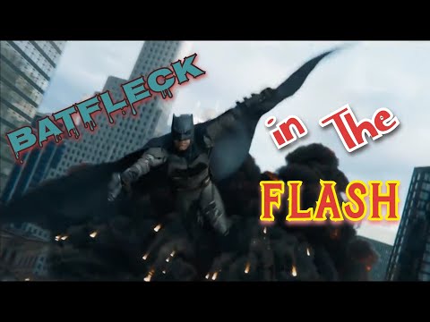 BATFLECK's CHASE in The Flash 2023 Movie | 4K #theflash #batman #dc