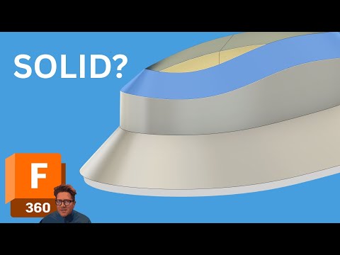 Fusion Surface Stitch Command: How to Turn Surfaces Into Solids