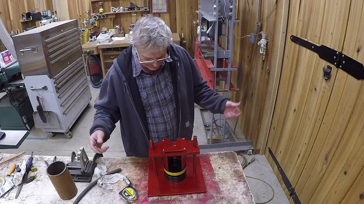 DIY hydraulic hose crimper, How I made it