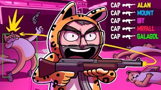 Um jogo de tiro onde todo mundo usa hack | Cheaters Cheetah
