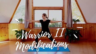 Warrior II Modifications - Subtle Yoga