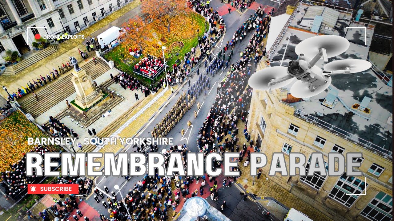 Remembrance Parade 2025 - Barnsley, South Yorkshire