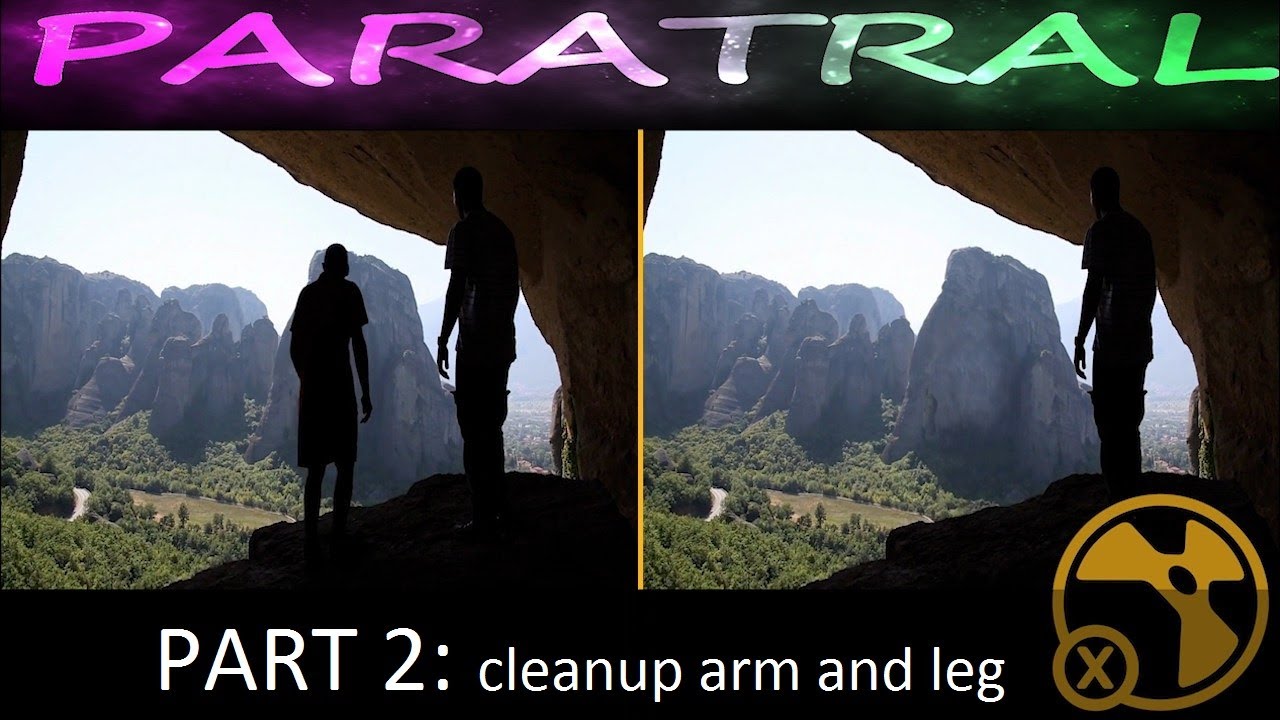 Nuke cleanup shot: "Mountaint" PART2