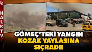 İzmir, Aydın Ve Balıkesir’den Yürek Yakan ‘Yangın’ Haberleri Geliyor: Yangın Kozak Yayla’sına Sıçrad