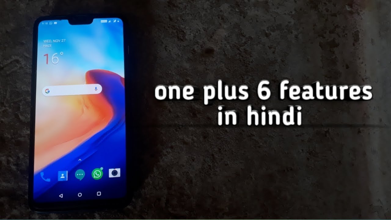 One plus 6 features || by Js Tech ||