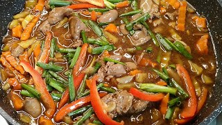 CHICKEN LIVER RECIPE | Quick and easy way to cook Chicken liver with carrots and potatoes CHICKEN LIVER RECIPE | Quick and easy way to cook Chicken liver with carrots and potatoes