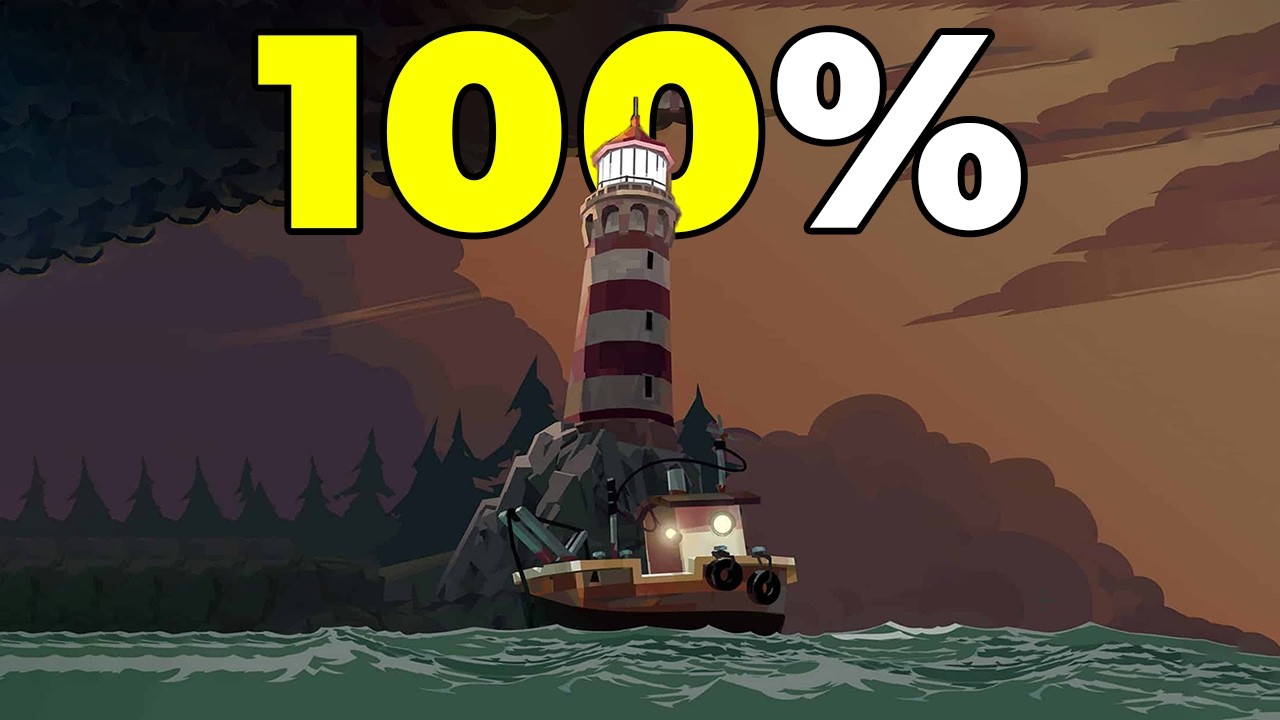 Gua Bermain 100% di Dredge (The Pale Reach & The Iron Rig DLC)