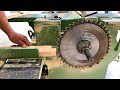 How Make Extremely Strange Mortise & Tenon With Combined Wood Planing Machine Sawing You Never Seen