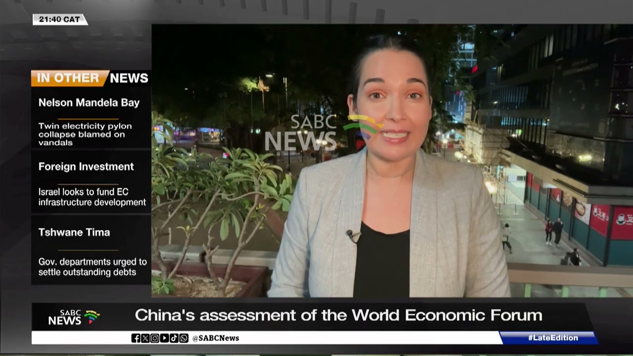 China's assessment of World Economic Forum  2026