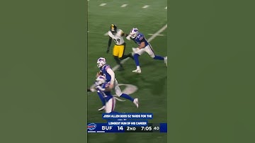 Best QB Runs: Josh Allen goes 52-Yards for the longest run of his career