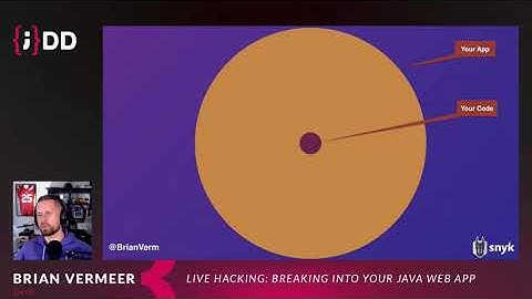 JDD 2021: Live hacking: Breaking into your Java web app - Brian Vermeer