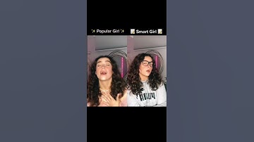 POV: The nerd mocks the popular girl 🫢 #pov #acting #popular #smart #nerd #imprettyandsmart