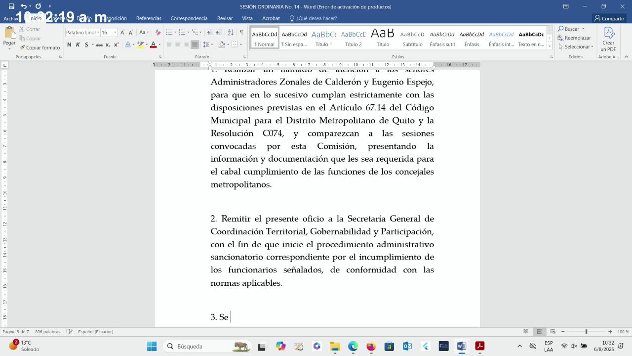 SESIÓN No. 014 - ORDINARIA DE LA COMISIÓN DE IGUALDAD, GÉNERO E INCLUSIÓN SOCIAL