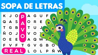 Encuentra el Nombre del Ave en la SOPA DE LETRAS 🦋🌈 Pupiletras | Juegos Visuales screenshot 4