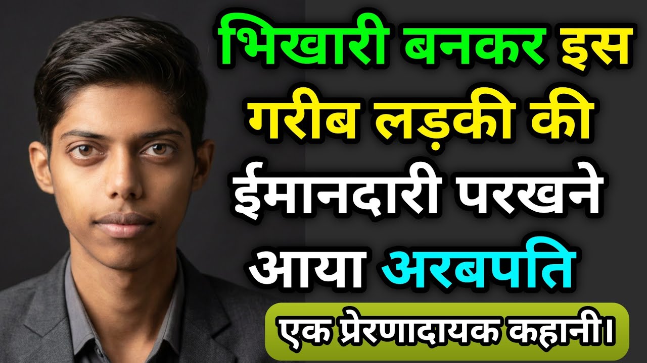 भिखारी बनकर इस गरीब लड़की की ईमानदारी परखने आया अरबपति बिजनेसमैन #motivation #story 