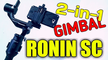 DJI RONIN SC AS PHONE CAMERA GIMBAL │ Assembly and Balancing