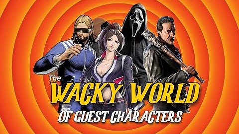 The WACKY WORLD of Fighting Game Guest Characters!