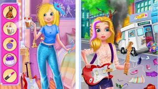 Rockstar Girls Rock Band - Android gameplay TabTale Movie apps free kids best top TV Movie Film screenshot 4