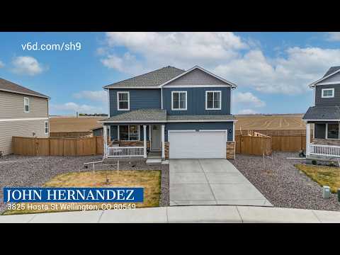 3825 Hosta St, Wellington, CO home video tour