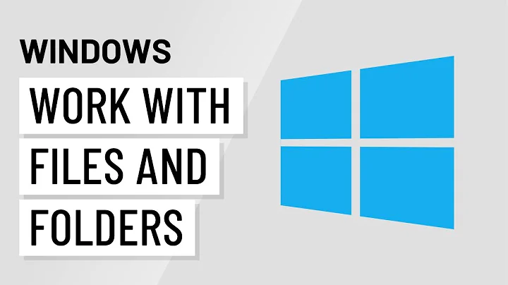 Windows Basics: Working with Files and Folders