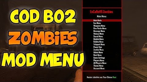 Black Ops 2 "EnCoRe v9.5" All Clients Zombies GSC Mod Menu [XBOX360/PC/PS3] +Download