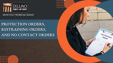 WEBINAR: Protection Orders, Restraining Orders, and No Contact Orders Webinar