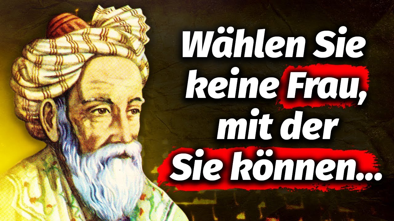 Diese Zitate werden Sie zum Nachdenken bringen! Weisheiten aus dem Nahen Osten