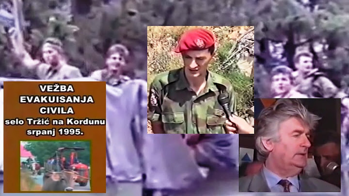 Operacija Oluja - Republika Srpska Krajina neposredno pred Oluju