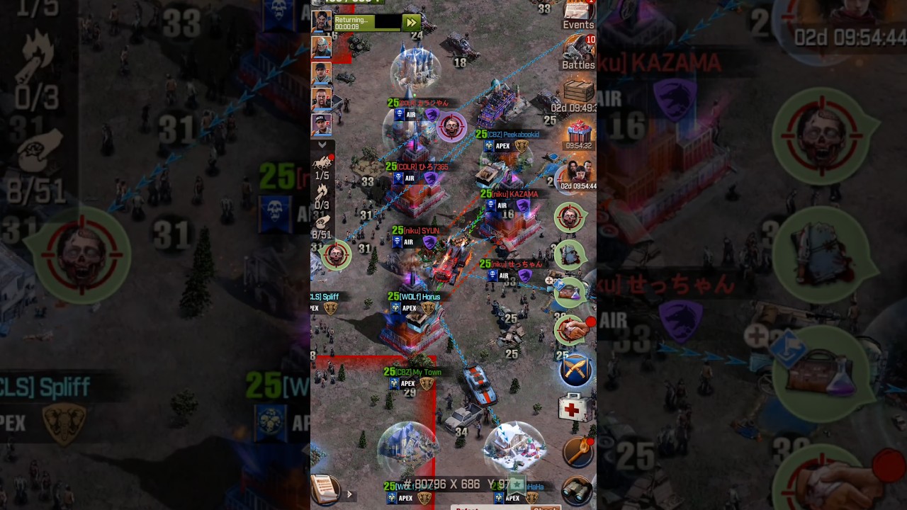 ALL OUT WAR 🔥 TEASER! s46 vs s23 WAR | TWD Survivors