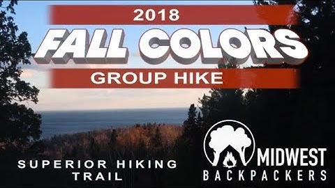 2018 Midwest Backpackers Fall Hike