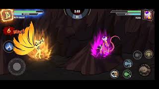 Stickman Warriors Fight | Extreme Mode | Naruto Beast Vs Frieza screenshot 3