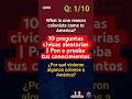 Responde estas 10 Preguntas de Cívica al azar en una entrevista simulada | ¡Ponte a prueba!