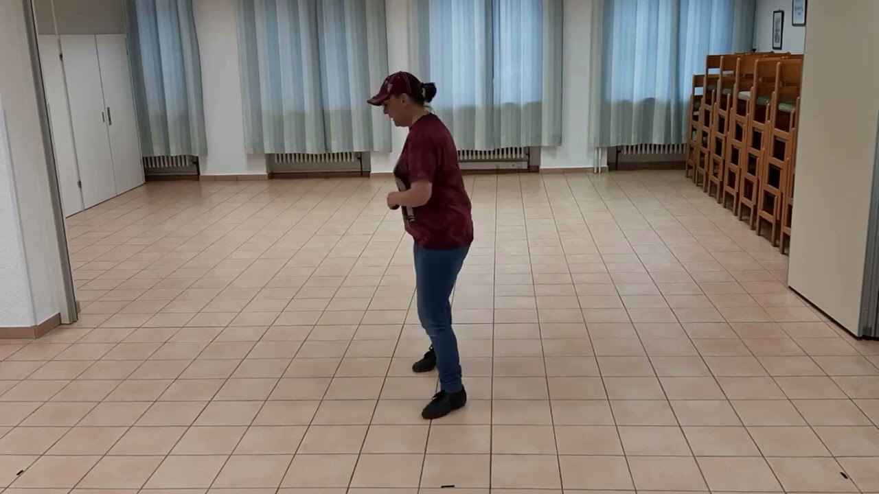 Lindi Shuffle Lernvideo Teach & Dance Line Dance Biene Teil 1