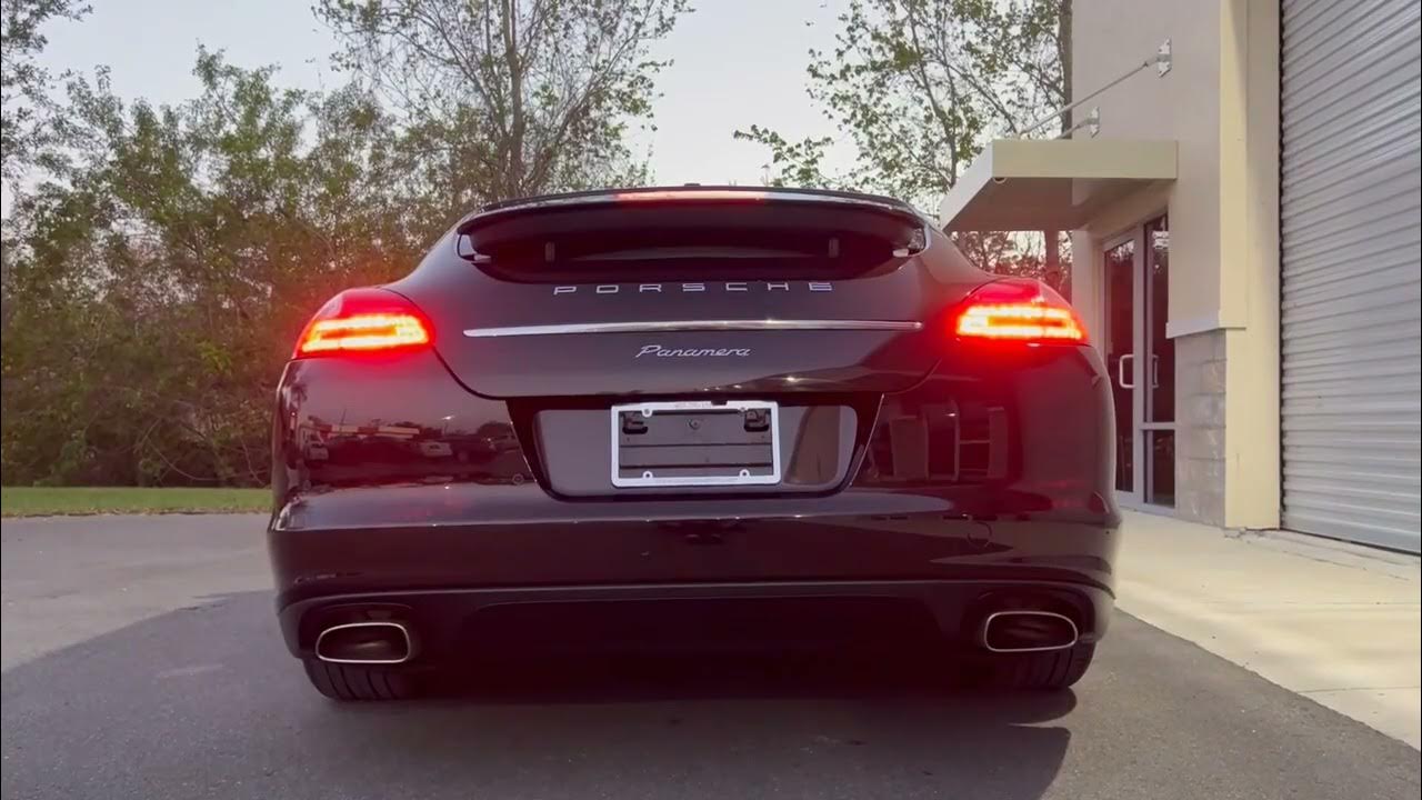 2011 Porsche Panamera Startup and Spoiler Operation 02072023 - YouTube