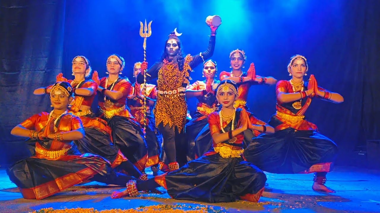 Shiv Thandav by energetic Pune Malayalee girls 🔥 🎵 mahakal teaser+shiva Shiva Shankar+Brahmakalasha
