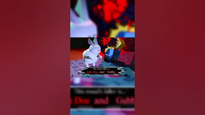 John Doe and Gubby Intro | Forsaken Concept Animation #forsaken #roblox