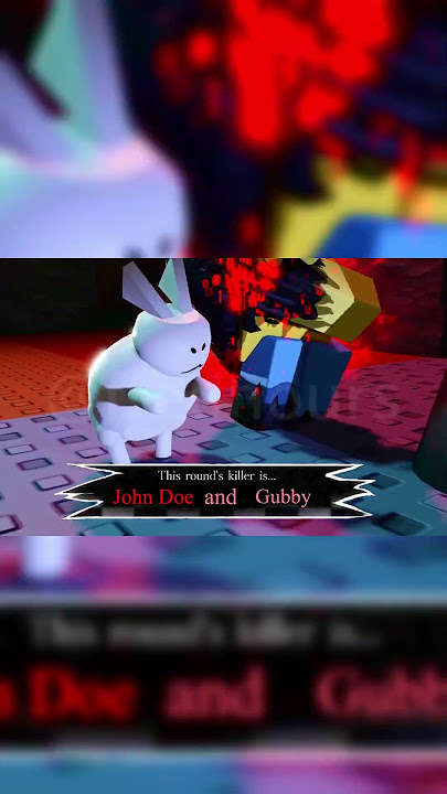 John Doe and Gubby Intro | Forsaken Concept Animation #forsaken #roblox