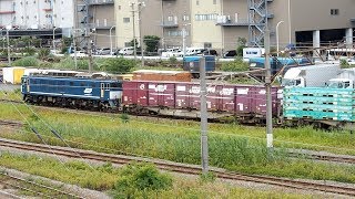 2019/06/14 JR Freight: Cargo by EF64-1046 at Tokyo Kamotsu