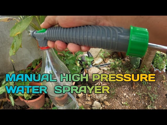 Pump Pressure Water Sprayer Bottle