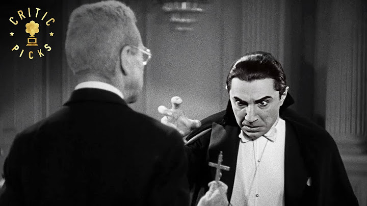 Van Helsing Tries To Kill Dracula | Dracula (1931)
