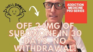 Unbelievable Results With Sublocade 30 Days To Freedom From 24Mgday Suboxone.