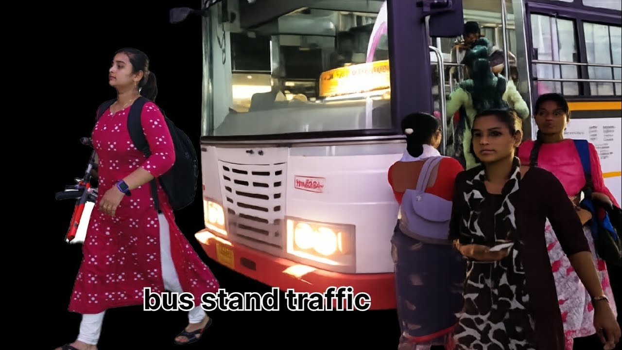 Bus stand traffic #poeple #traffic #hyderabad #youtube #yt 