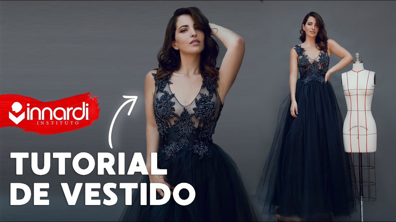 Aprende el Paso a Paso de este Hermoso Vestido (Parte 2/2) 💙 por Innardi