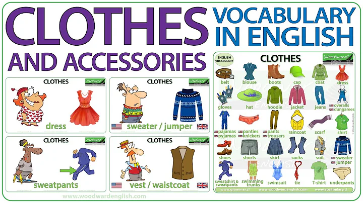 Clothes in English – Basic English Clothes Vocabulary - Names of clothes in English - DayDayNews