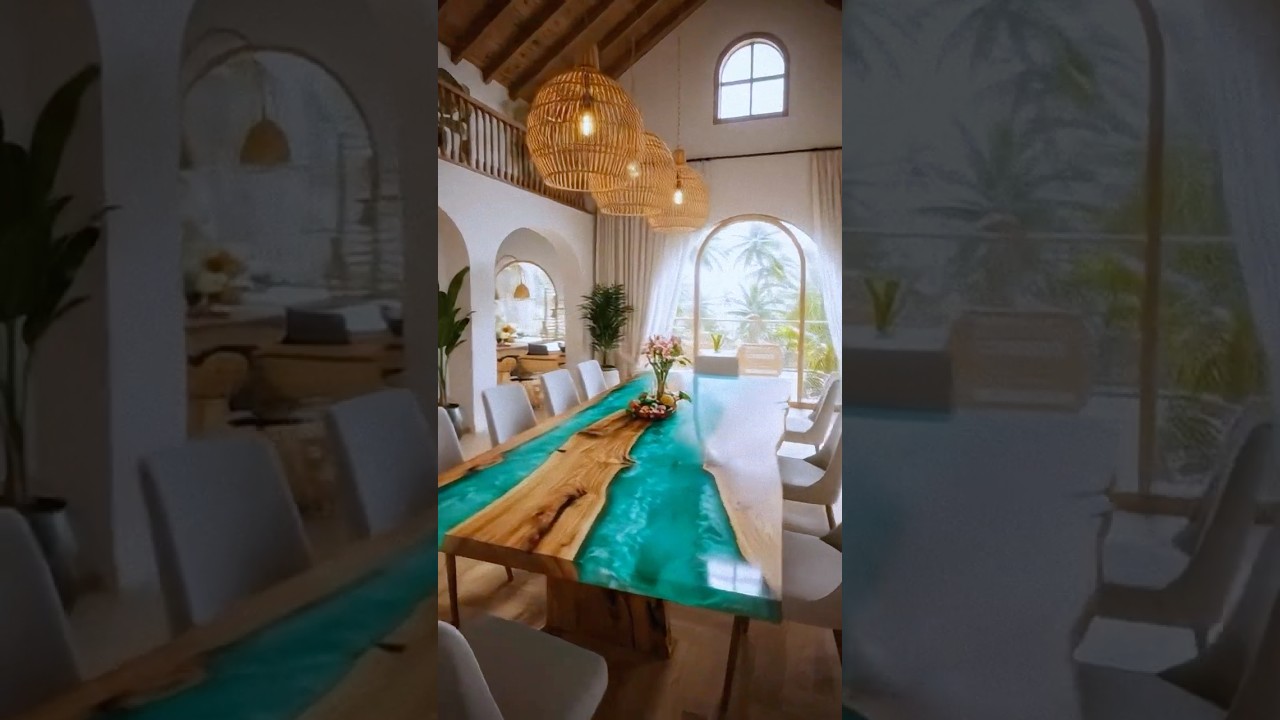 This Green Epoxy House Tour Looks Unreal 