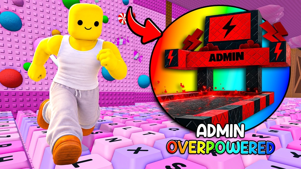 NOOB to PRO with ADMIN TREADMILL in +1 Speed Keyboard Escape! - YouTube