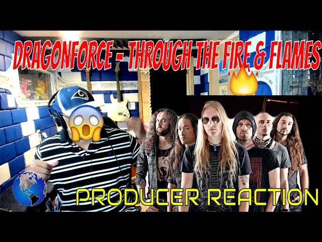 DragonForce   Through The Fire And Flames Official Video - Producer Reaction class=