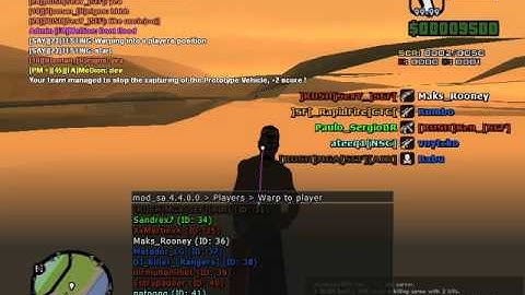 Warping into a player